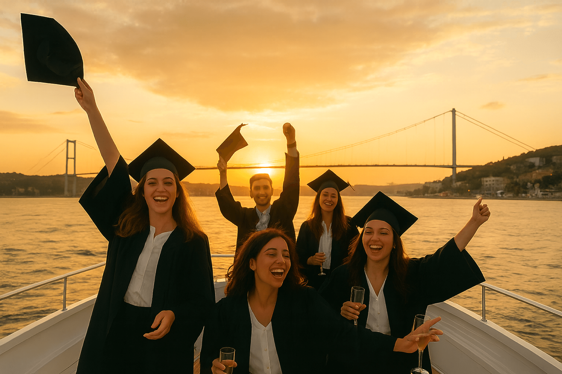 Kiralama Rehberi - Boğaz’da Mezuniyet Kutlaması İçin Yat Kiralayın